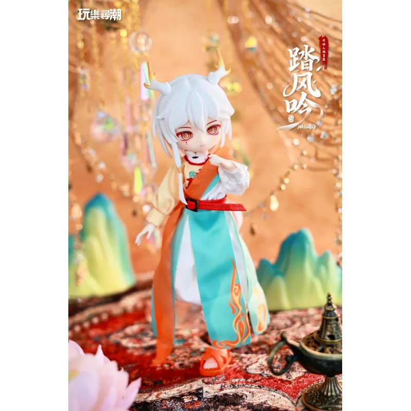 Anime Merchandise Box - 新オリジナルナギステップウィスパリングウィンドシリーズBJDブラインドボックスミステリーボックスカイシャカハドールギフトデスクトップオーナメントアニメフィギュアおもちゃ