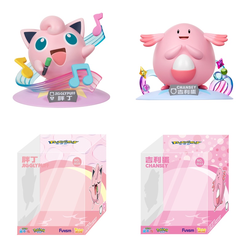 Pokemon Anime Merchandise - オリジナル本物のポケモンアニメアクションフィギュアジグリーパフチャンシー収集人形卓上装飾おもちゃ誕生日ギフト