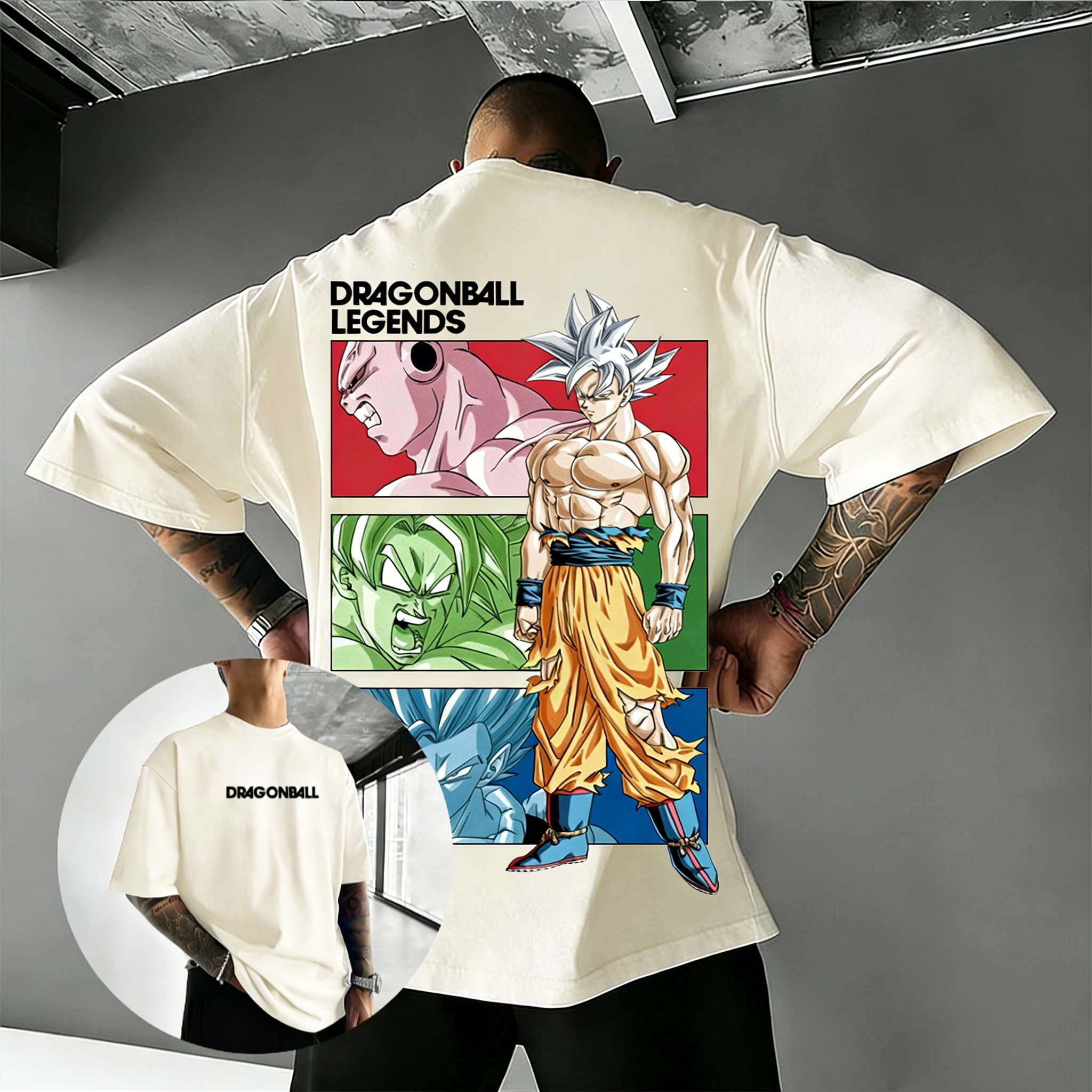 Anime Merchandise Store In Japan - ドラゴンボールアニメ2026新作ホットグラフィックTシャツ男女兼用コットンカジュアルストリートウェアサマーTシャツ悟空ベジータ魔人ブウプリントY2Kトップス