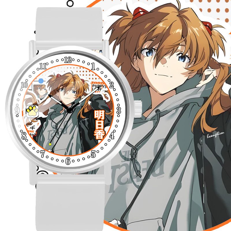 EVA 綾波レイアニメ商品漫画かわいい学生腕時計クリエイティ - Evangelion Anime Merchandise のレビューと価格
