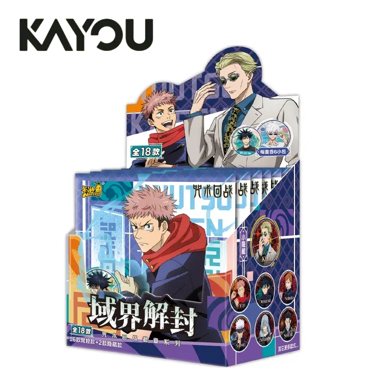 カヨウ 呪術廻戦 バッジ ブラインドボックス ボリューム2  - Anime Merchandise Box のレビューと価格