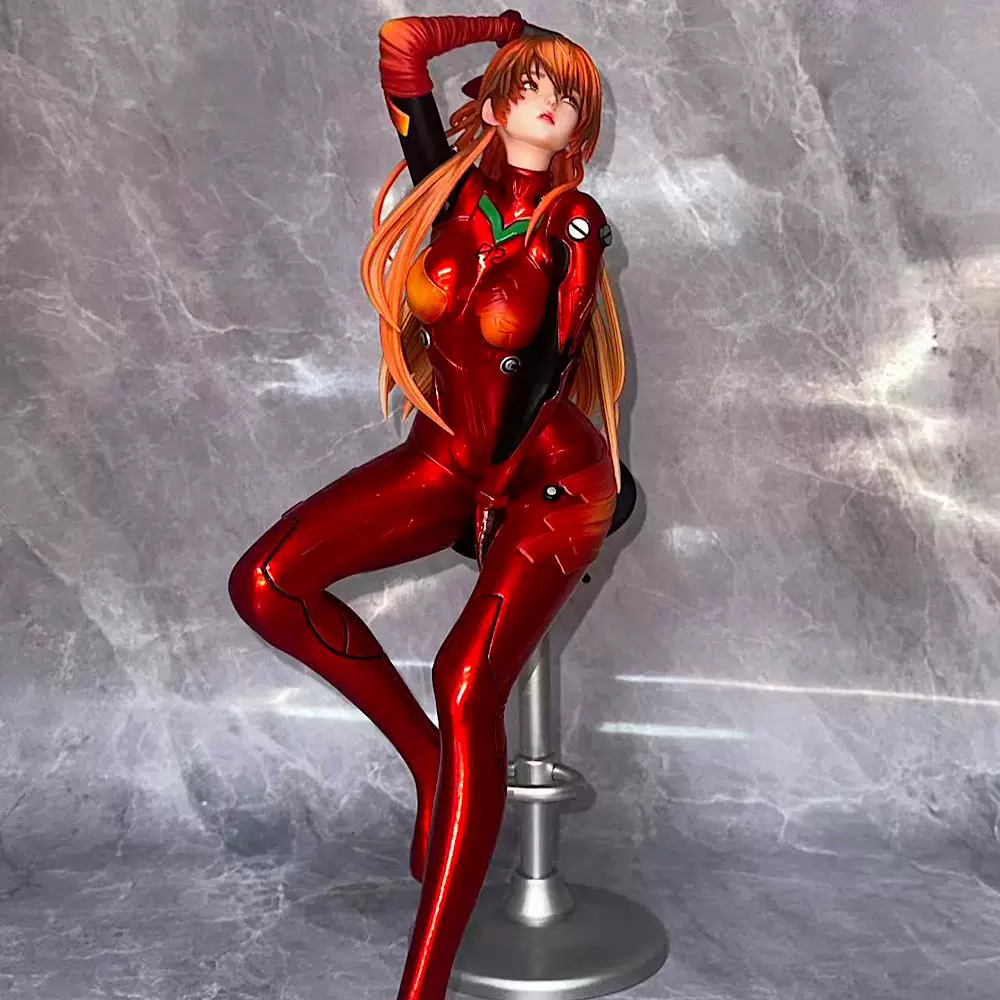 新世紀エヴァンゲリオン アスカ 戦闘服 39cm ベース付き - Evangelion Anime Merchandise のレビューと価格