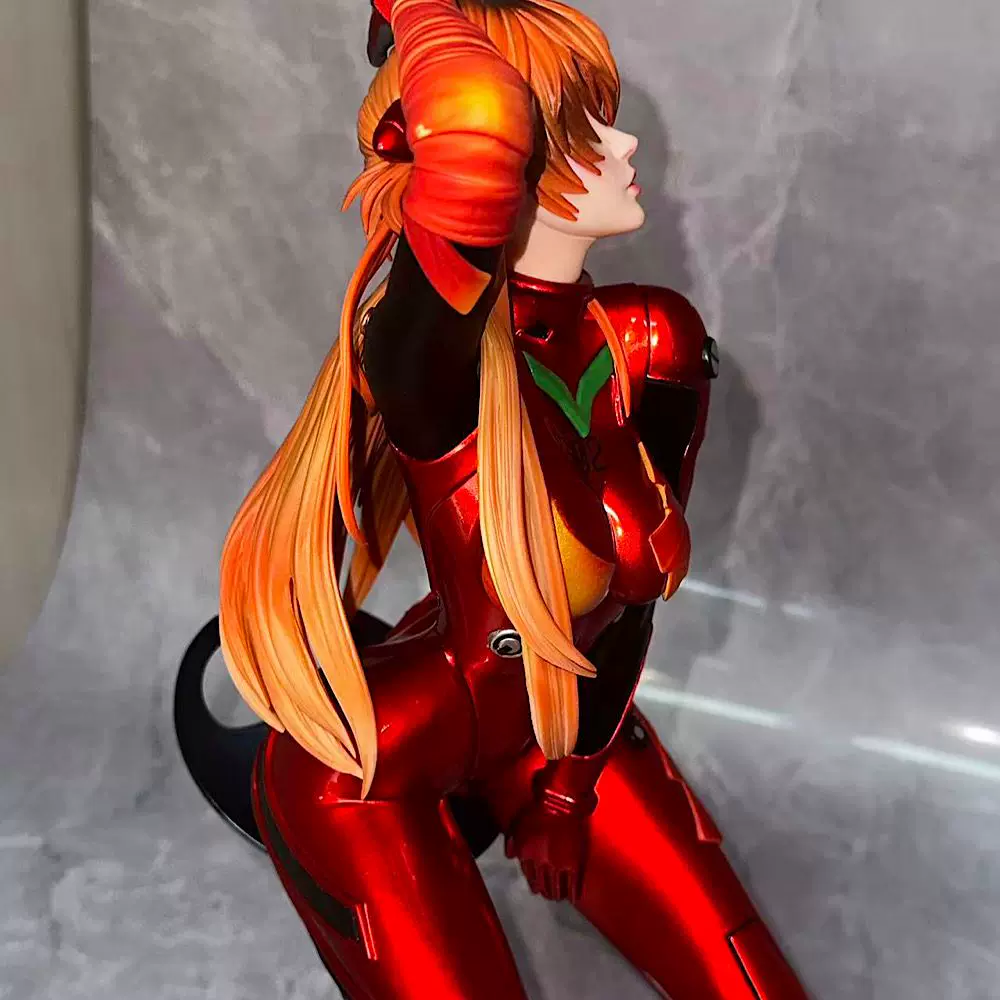 新世紀エヴァンゲリオン アスカ 戦闘服 39cm ベース付き - Evangelion Anime Merchandise のレビューと価格
