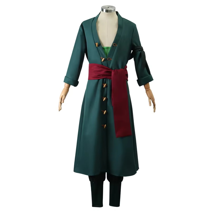 Loronoa zoro-男性用のコスプレ衣装,アニメの置物 - Zoro Anime Merchandise のレビューと価格