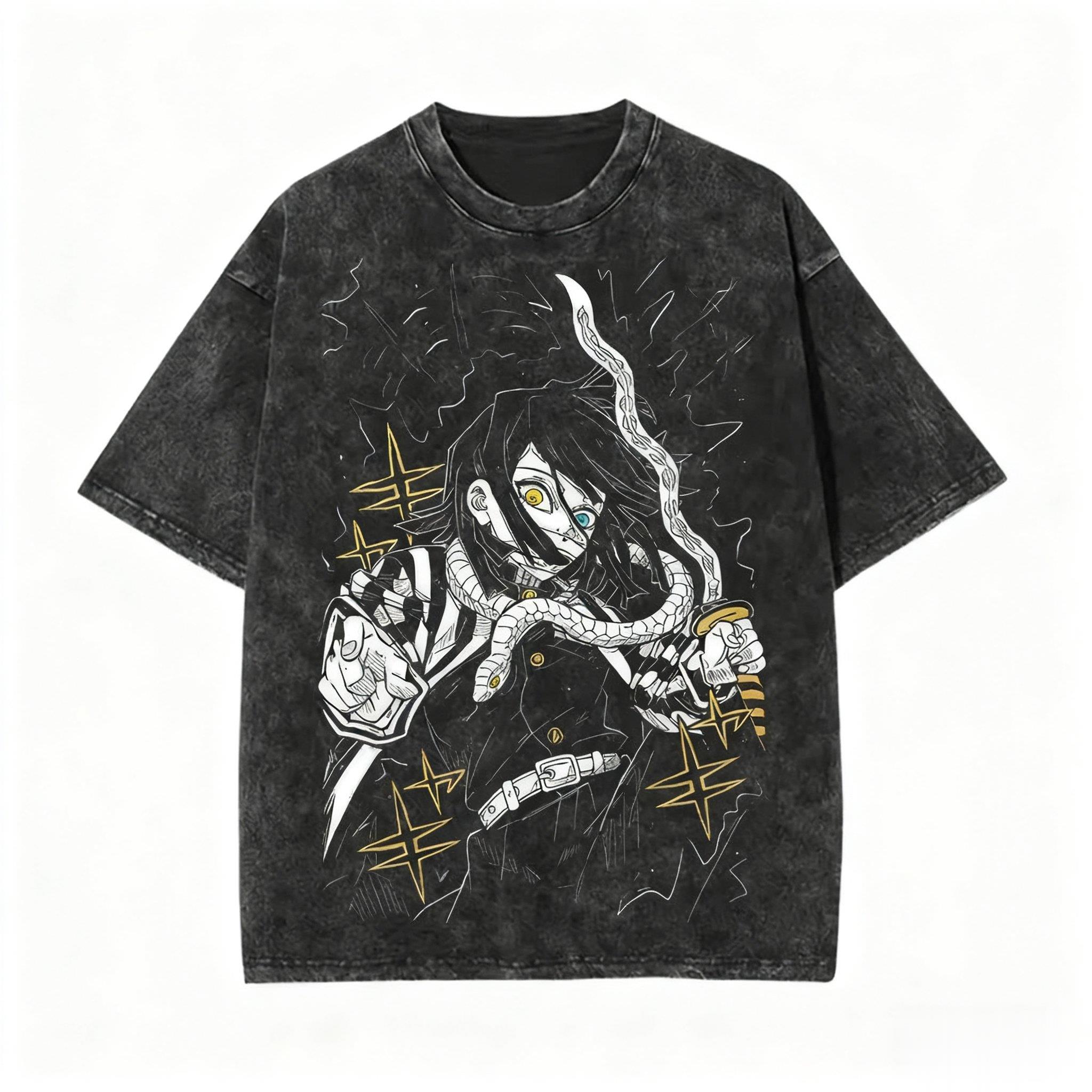 ストリートウェア 鬼滅の刃 ヴィンテージ ウォッシュド グラ - Anime Merchandise Demon Slayer のレビューと価格