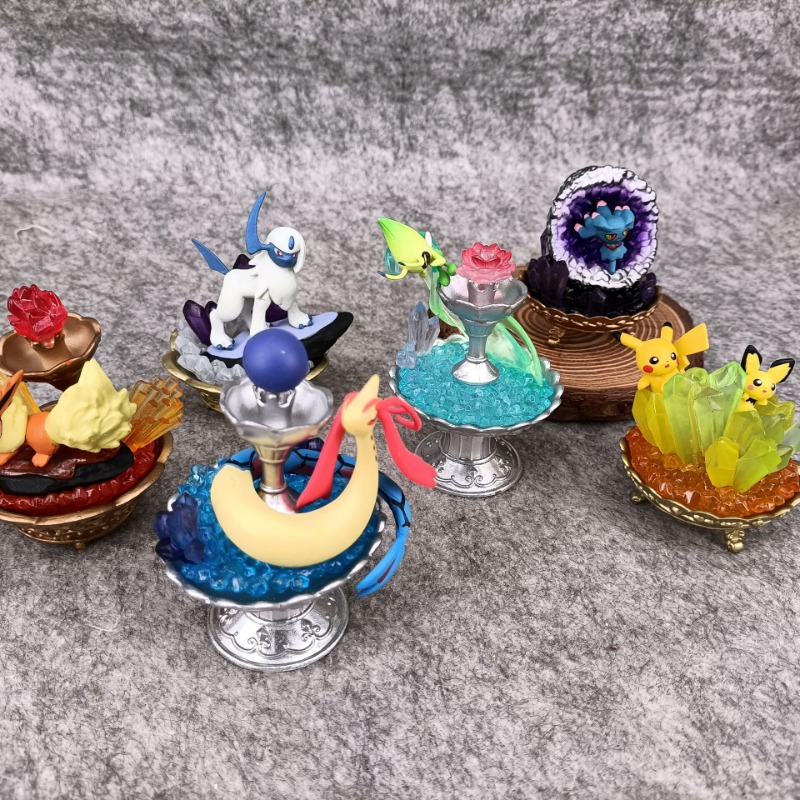 リーメントポケモン五王朝星空宝石シリーズブラインドボックスお - Pokemon Anime Merchandise のレビューと価格
