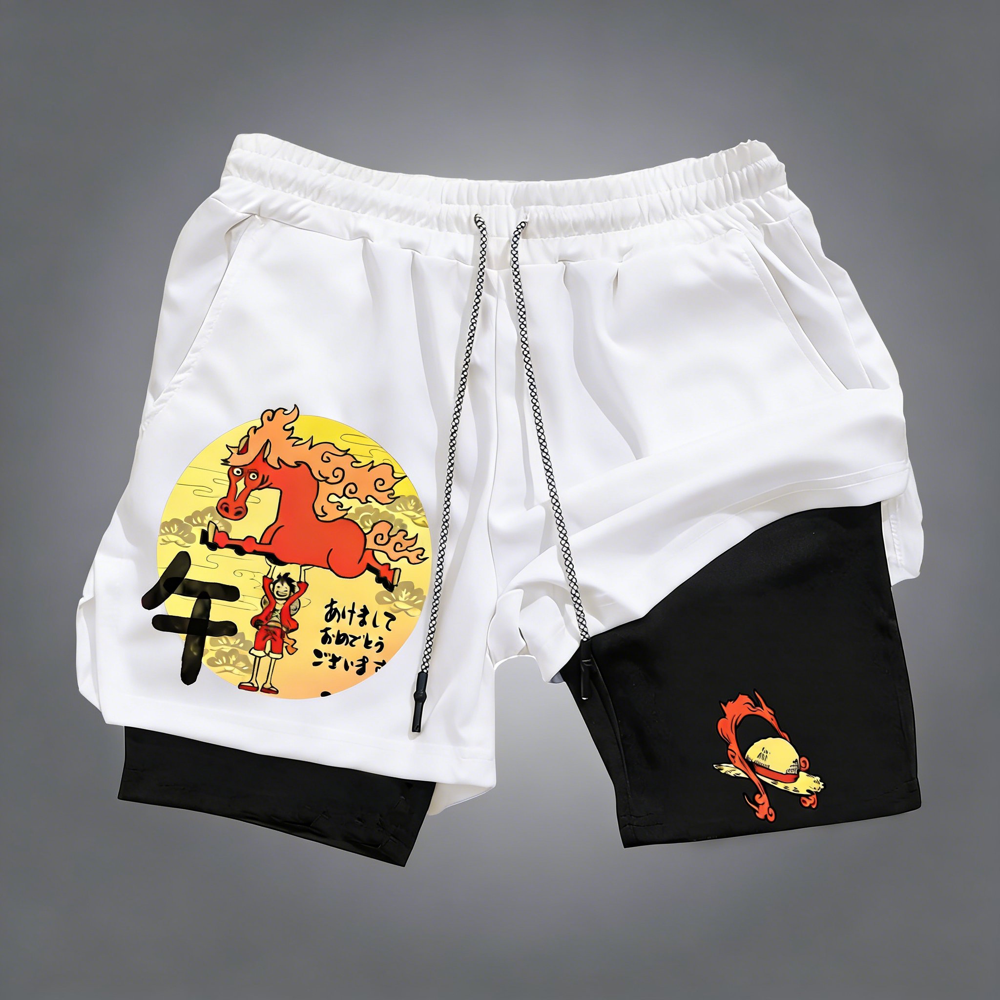 ワンピースアニメ 2026 新しいホットサマーメンズショーツ - Anime Merchandise Store In Japan のレビューと価格