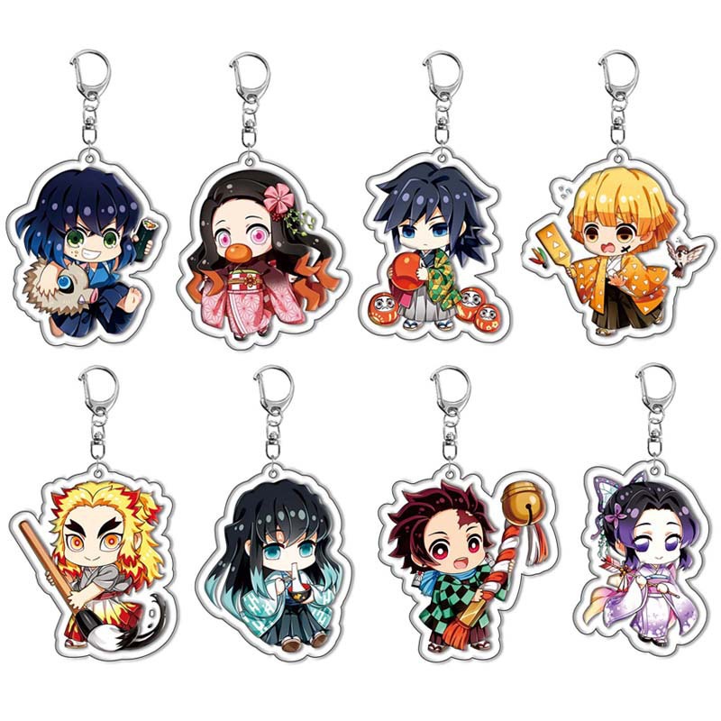 鬼滅の刃 竈門炭治郎＆竈門禰豆子 アクリルキーホルダー アニ - Anime Merchandise Demon Slayer のレビューと価格