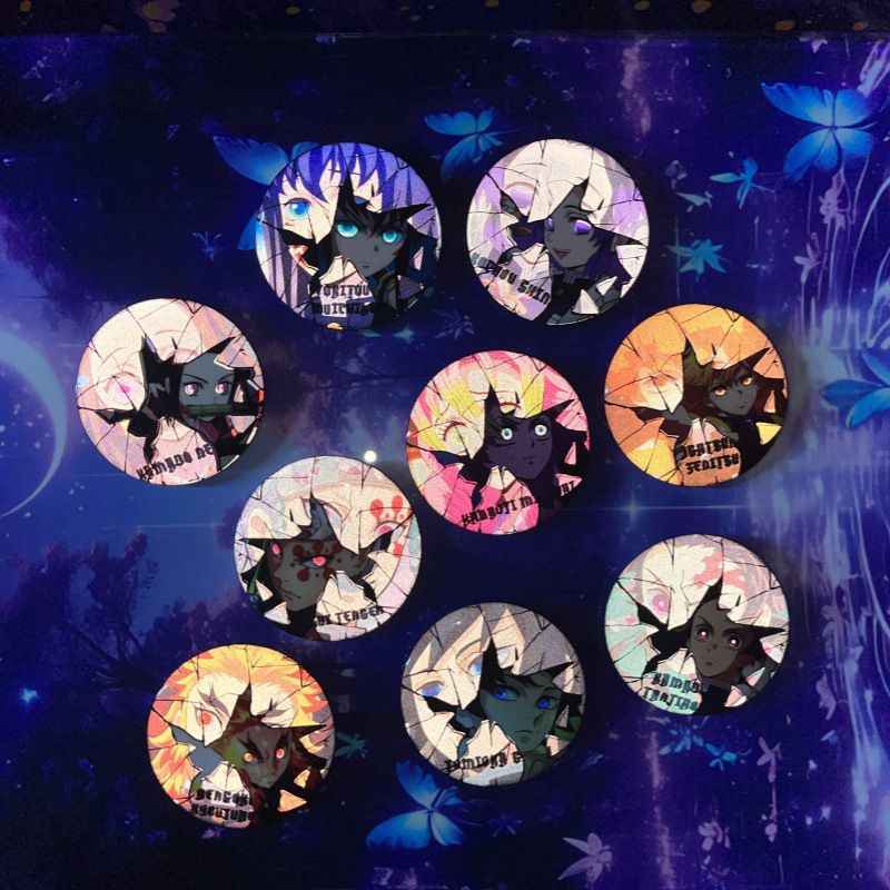 鬼滅の刃 ブロークンバッジ アニメピン コレクション ハンギ - Anime Merchandise Demon Slayer のレビューと価格