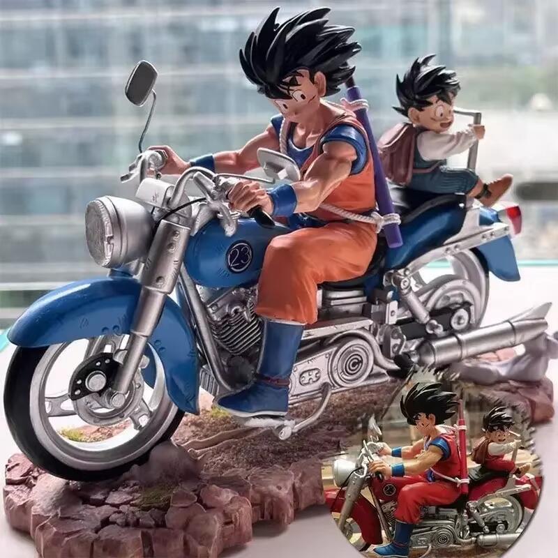 ドラゴンボール超サイヤ人 Gk フィギュア悟空悟飯オートバイ - Anime Merchandise Box のレビューと価格