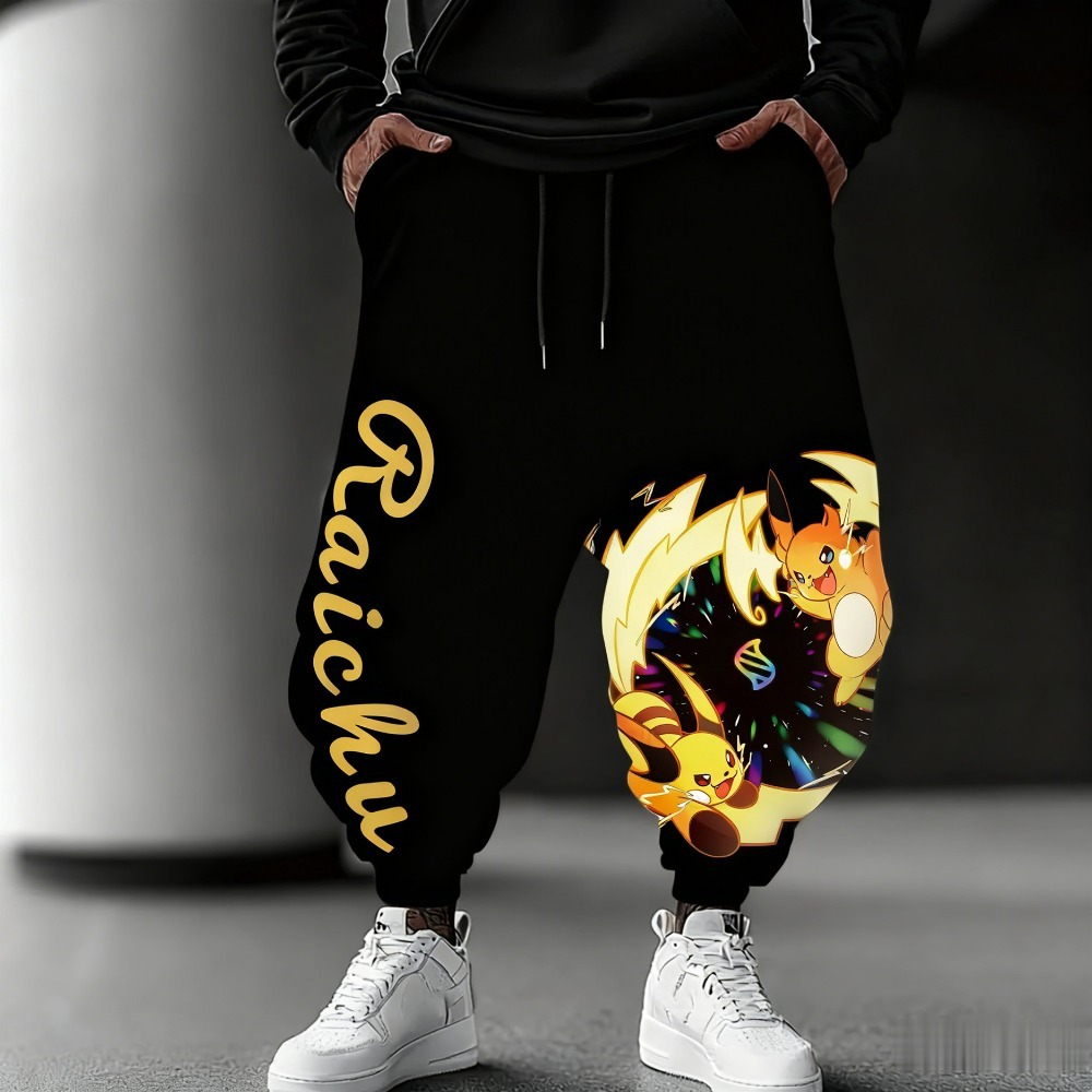 ポケモンシリーズフリースサーマルパンツ秋冬男性と女性オーバー - Anime Merchandise Store In Japan のレビューと価格