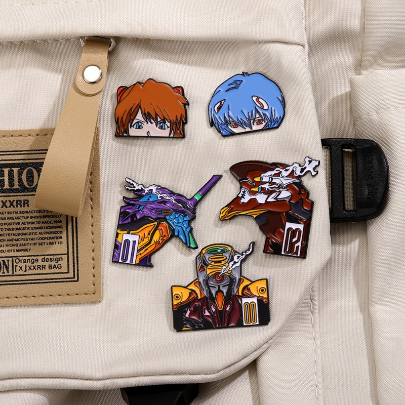 新世紀エヴァンゲリオンメタルブローチ綾波レイ EVA アニメ - Evangelion Anime Merchandise のレビューと価格