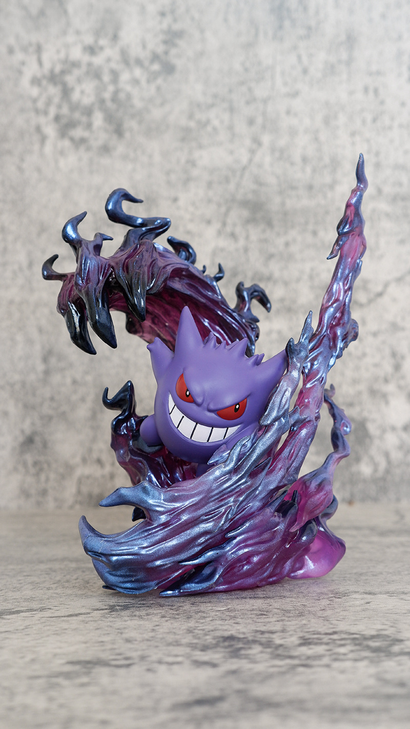 19cm アニメポケモン ゲンガー バトルバージョン PVC - Pokemon Anime Merchandise のレビューと価格