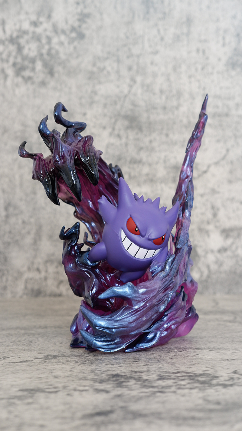 19cm アニメポケモン ゲンガー バトルバージョン PVC - Pokemon Anime Merchandise のレビューと価格