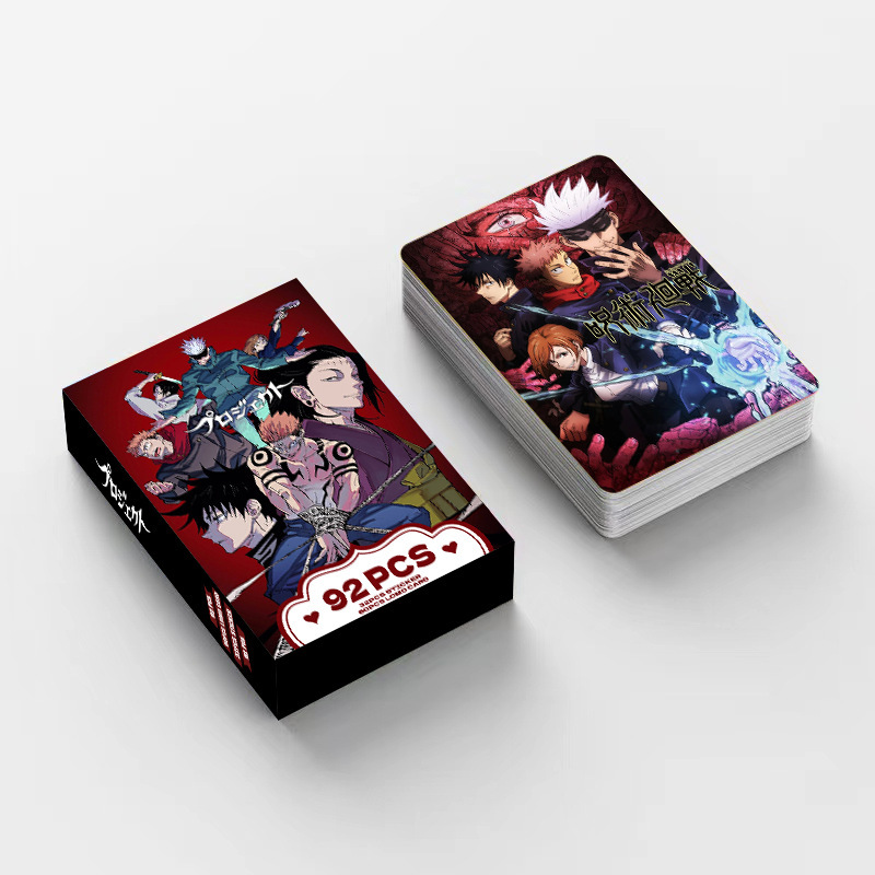 92枚入りカード、呪術廻戦両面カード、LOMOカード、アニメ - Anime Merchandise Box のレビューと価格