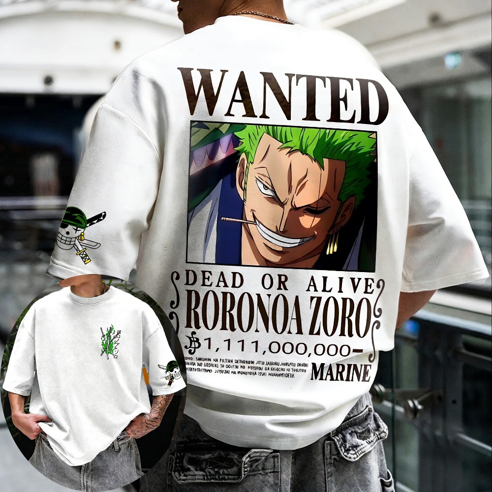 2026年夏新商品 - ロロノア・ゾロアニメプリント入り男女 - Zoro Anime Merchandise のレビューと価格