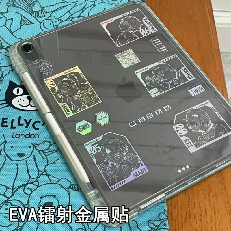 EVA レーザーステッカー 真希波・レイ・アスカ・ラングレー - Evangelion Anime Merchandise のレビューと価格