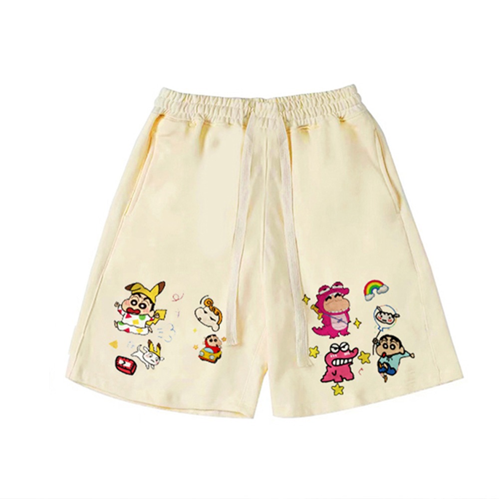 新しいメンズショーツクレヨンしんちゃん夏服女性のカジュアルジ - Anime Merchandise Store In Japan のレビューと価格